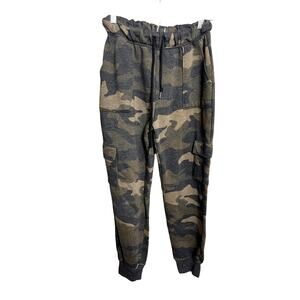 Victoria's Secret Pink High Waist Camo Cargo Jogger Sweatpant Womens XS